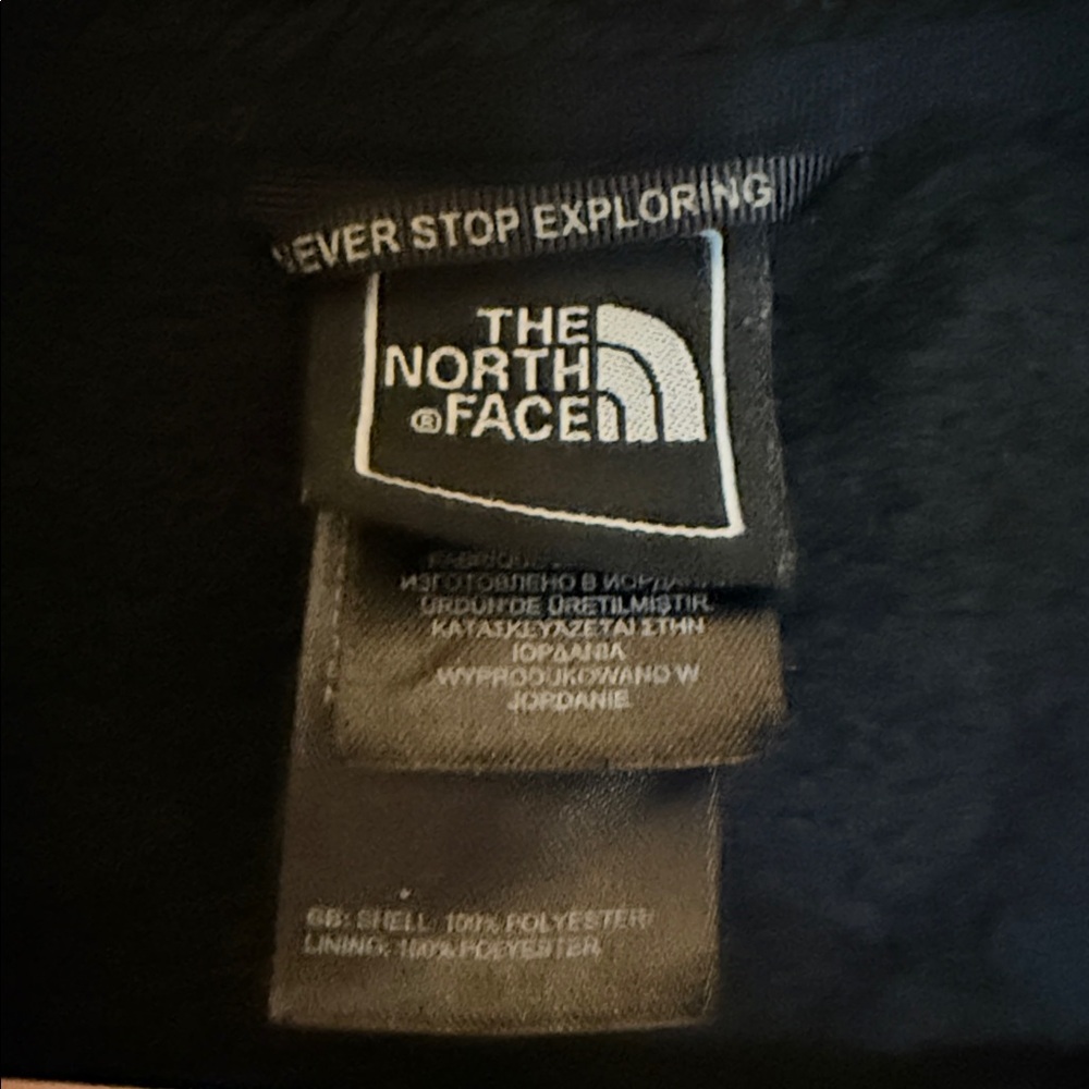 Women’s black north face sweater/fleece jacket - Picture 3 of 6